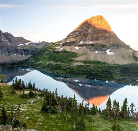 Hidden Lake Overlook Logan Pass Glacier National Park Nature