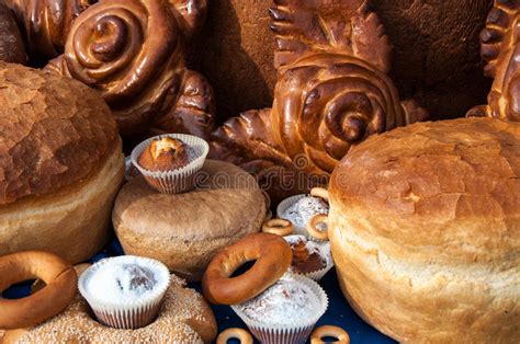 Assortment Of Bakery Products Stock Photo Image Of Life Healthy