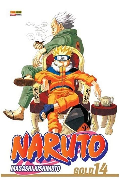 Naruto Gold Edição 14 Reimpressão Panini Parcelamento Sem Juros