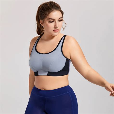 Women S Wire Free No Padding Full Support Plus Size Sports Bra In Sports Bras From Sports