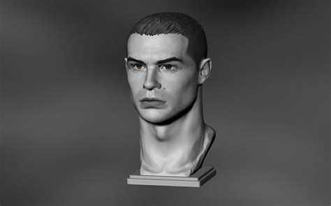 Cristiano Ronaldo 3d Model 3d Printable Cgtrader