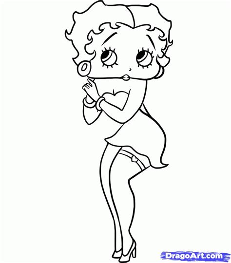 Betty Boop Tattoos And Designs Coloring Home