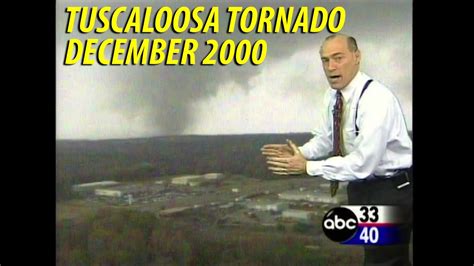 Tornado outbreak of december 2000damage to trees, homes, and trailers south of tuscaloosa, alabama. Tuscaloosa Tornado, December 16, 2000 - ABC 33/40 ...