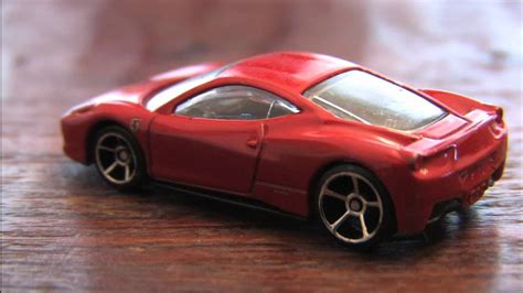 Cgr Garage Ferrari 458 Italia Hot Wheels Review Youtube