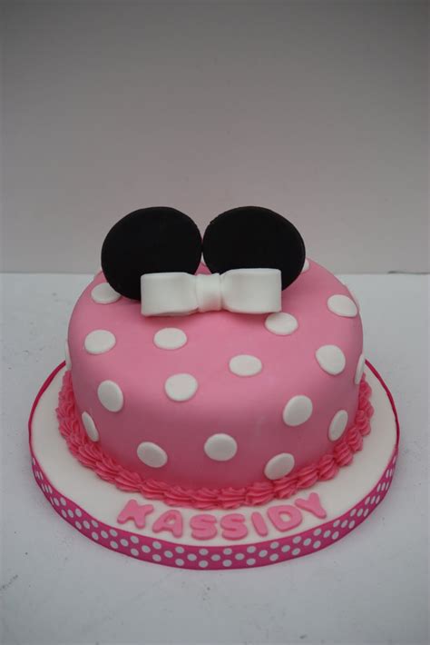 Whimsical By Design Minnie Mouse Birthday Cake