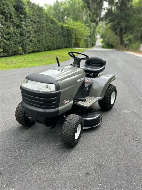 Craftsman Lt1000 Riding Lawn Mower Used Mowers Online