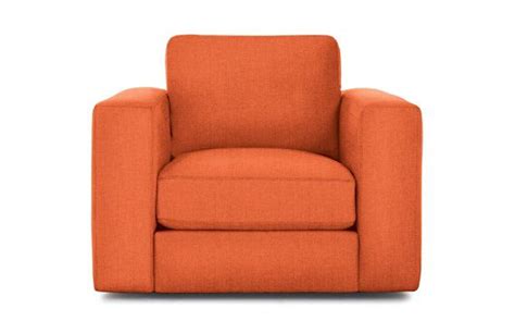 Shop wayfair for all the best orange swivel accent chairs. Reid Armchair | Swivel armchair, Armchair, Orange fabric