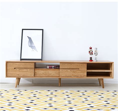 Nordic Minimalist Solid Wood Tv Stand China Solid Wood And Tv Cabinet