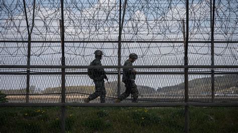 North And South Korean Soldiers Exchange Gunfire Across Dmz