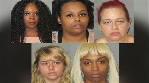 CAUGHT Five Women Arrested In Online Prostitution Sting
