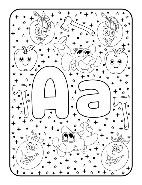 Fun Learning With Spanish Alphabet Coloring Pages Made By Teachers