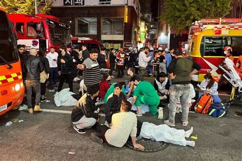 Halloween Festival Crowd Surge Leaves 149 Dead In South Korea Ctn News