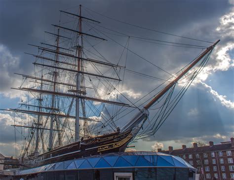 On The Banks Of The Thames Greenwich Home Of The Cutty Sark Is One