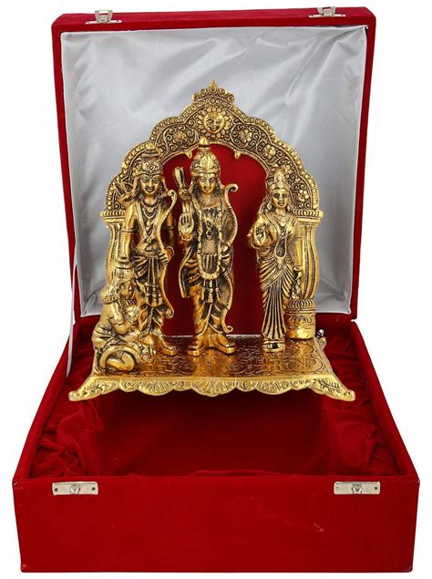 Buy Tcity Gold Plated Ram Darbar Idol Ram Laxman Sita And Hanuman