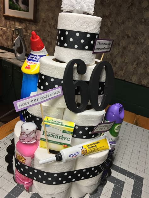 We have lotsof gift ideas for 50 year old man for anyone to optfor. Homebody Happenings: Toilet Paper CAKE!