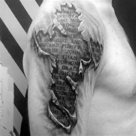 100 religious tattoos for men sacred design ideas