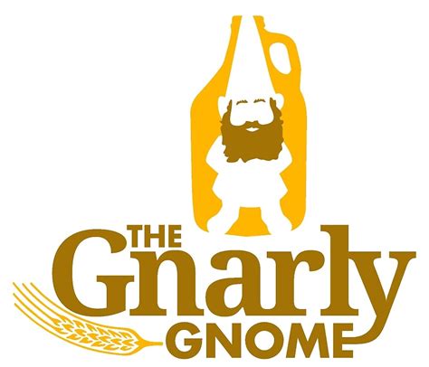 The Gnarly Gnome Logo By Thegnarlygnome Redbubble