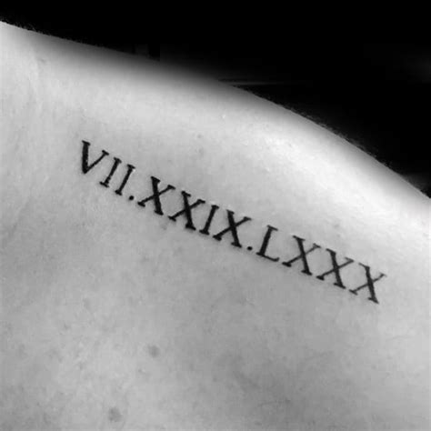 Top 101 Roman Numeral Tattoo Ideas 2021 Inspiration Guide