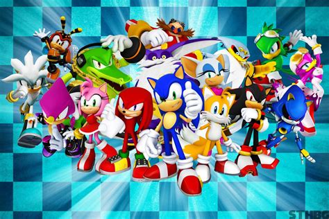 Sonic Hedgehog Todos Personagens Do Desenho Sonic Images And Photos