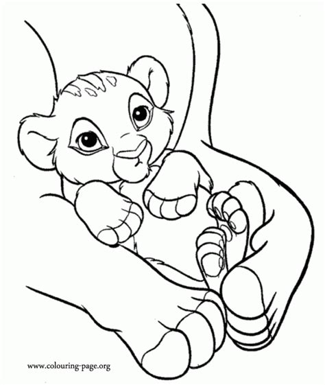 Includes images of baby animals, flowers, rain showers, and more. Get This Baby Lion Coloring Pages for Kids 96962