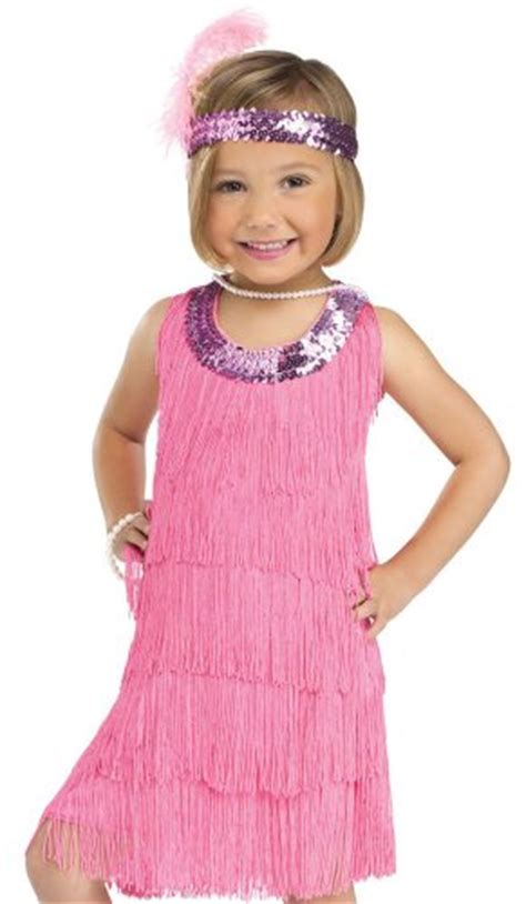 Fun World Child Pink Flapper Costume Funtober