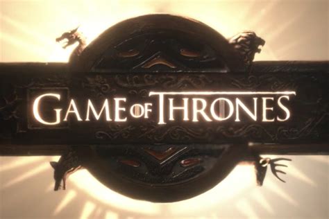 Game Of Thrones Logo Font