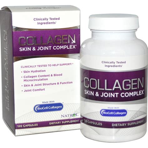 Collagen Skin & Joint Complex, 120 Capsules - Supplement Online ...