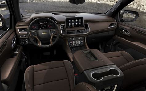 Download Wallpapers Chevrolet Suburban 2020 Interior Inside View