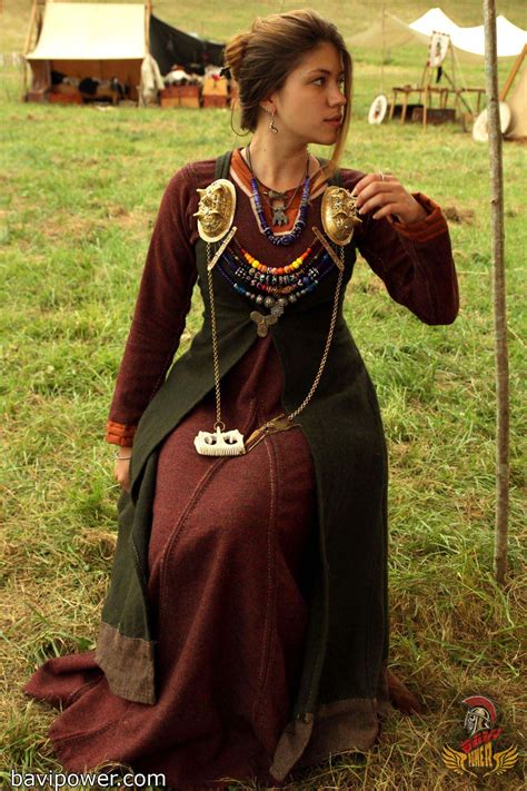 Viking Garb Viking Reenactment Medieval Costume Viking Style