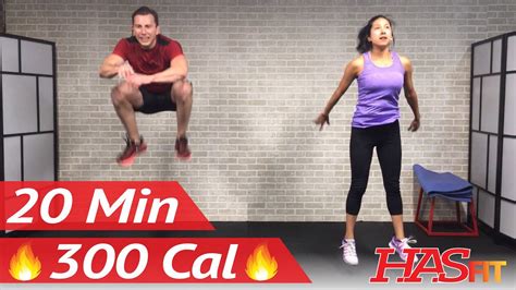 20 Minute Hiit Home Cardio Workout Without Equipment