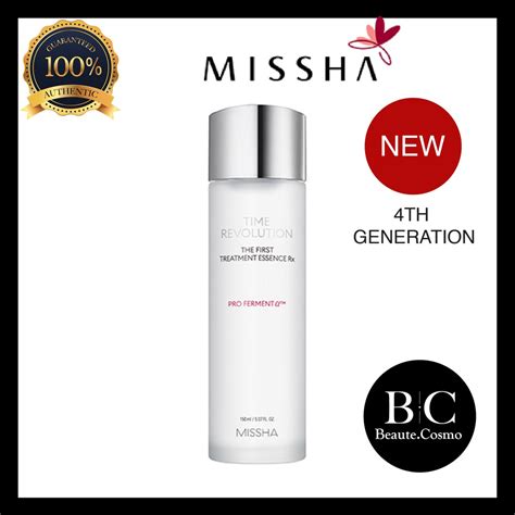 The first concentrated essential essence. Missha Time Revolution The First Treatment Essence RX ...