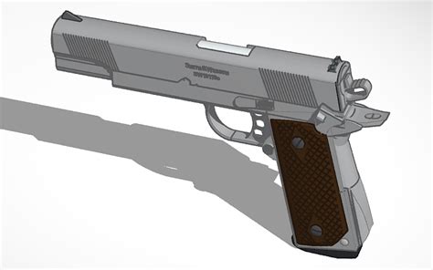 Gun Drawing In Autocad