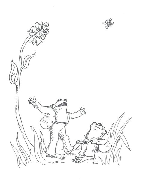 Frog And Toad Are Friends Coloring Pages Learny Kids