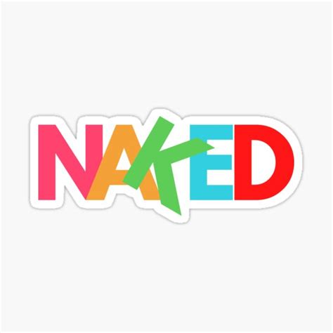 Naked Sticker For Sale By Mcxgr Redbubble
