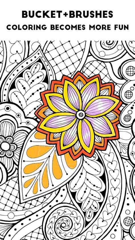 InColor Coloring Book For Adults Android Apps On Google Play