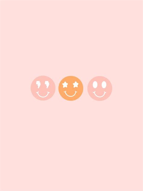 Smileys Preppy Wallpaper Iphone Background Wallpaper Aesthetic