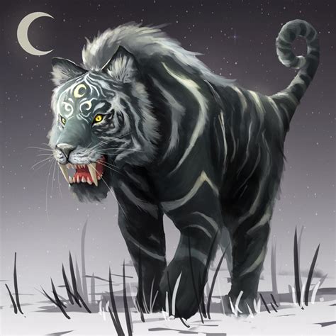 Black Tiger Digital Art