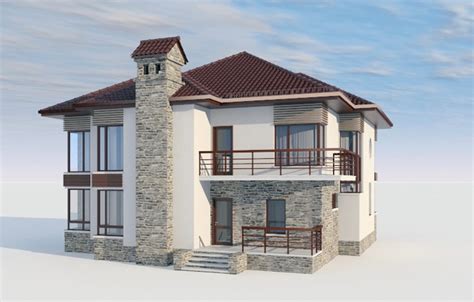 Top Concept 44 House Plan 3d Max Model Free Download