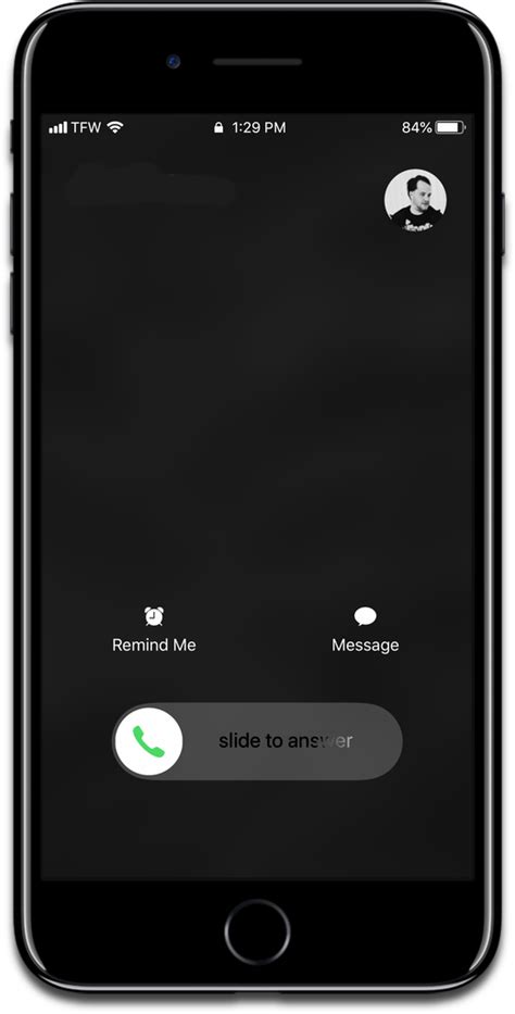 Ios How To Decline A Call When The Decline Button Isnt Available