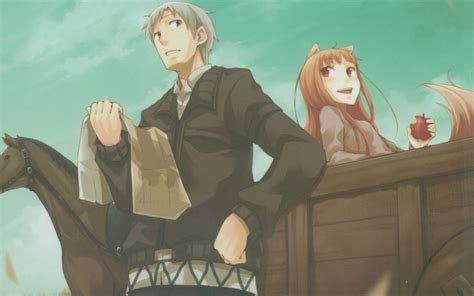 Spice And Wolf Craft Lawrence Anime Holo The Wise Wolf Wallpaper