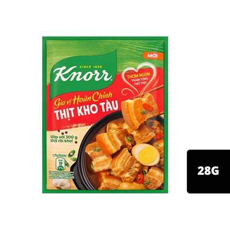 Gia Vị Thịt Kho Tàu Knorr Gói 28g Đặt Hàng Coop Online