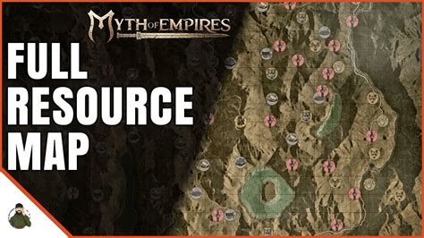 All Map Locations Myth Of Empires Youtube