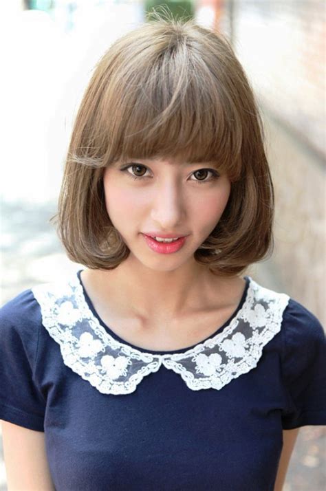 Pictures Of 2013 Cute Japanese Bob Hairstyle For Women