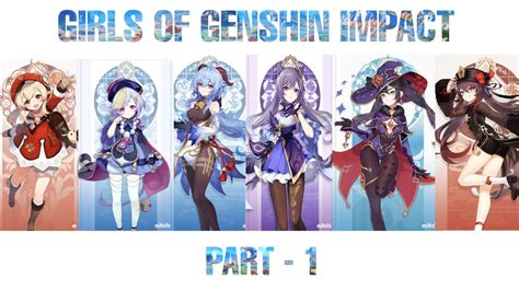 33 Genshin Impact Gameplay Characters Information · Ronn