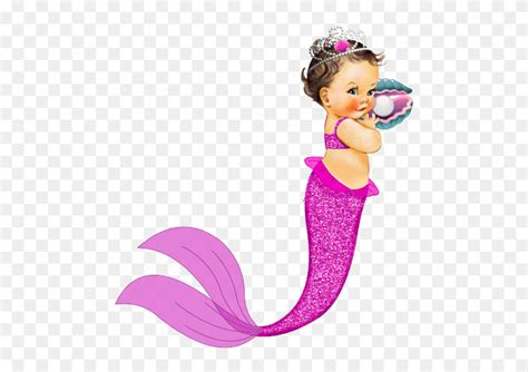 Free Mermaid Baby Clipart Png Download 5779349 Pinclipart