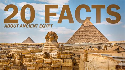 journey through time 20 incredible facts about egypt s rich history 20 mindblowing facts about