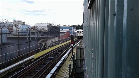 Myrtle Avenue Wyckoff Avenues Bound R42 M Shuttle Train Fresh Pond