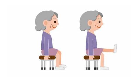 Seated Leg Exercises For Seniors With Pictures | amulette