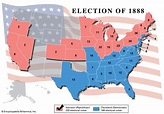 United States presidential election of 1888 | Grover Cleveland ...