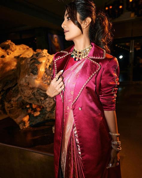 Shilpa Shetty Is ‘traditionally Unconventional’ In Her Luxe Pink Beaded Trench Coat On Floral